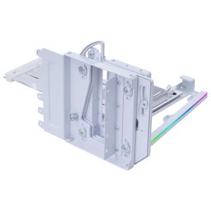 Брекет за вертикален монтаж на GPU Lian Li VG4-5-V4 Riser cable PCIe 5.0 - White