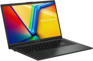 Лаптоп ASUS Vivobook Go 15 E1504FA-BQ2786 - 15.6" IPS FullHD, AMD Ryzen 5 40, 16GB LPDDR5, 512GB SSD - Черен