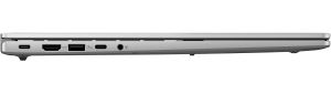 Лаптоп ASUS Vivobook S16 S3607CA-RP037NA - 16" IPS Full HD+, Intel Core Ultra 7 255H, 16GB DDR5, 1TB SSD - Сребрист