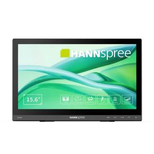 Портативен тъч Монитор Hannspree HT165HPB - 15.6" IPS FHD(1920x1080), HDMI, VGA