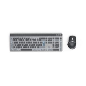 HAMA Комплект безжична клавиатура-мишка "WKM-750", Bluetooth & 2.4Ghz, кирилизирана