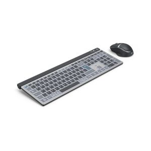 HAMA Комплект безжична клавиатура-мишка "WKM-750", Bluetooth & 2.4Ghz, кирилизирана