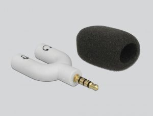Микрофон DeLock 65893, За смартфон/таблет, 65893