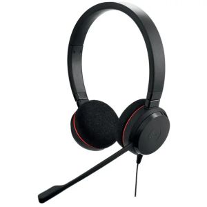 Слушалки с микрофон Jabra Evolve 20 MS Stereo USB-C/А Adapter