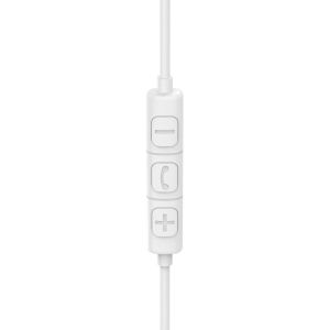 HAMA Слушалки с микрофон "Fun C", USB-C, водач за кабел от едната страна, бели
