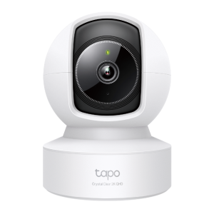 IP камера куполна TP-Link Tapo C222, 2560x1440@30fps, Pan/Tilt, H.264, microSD, Wi-Fi, аудио, RJ-45