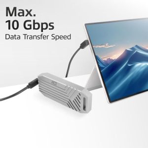 ACT Кабел USB-C 10Gbps, 60W, 0.5м, конектори на 90° up/down angled