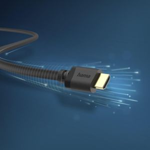 Кабел HDMI - HDMI Ultra HD, 8K, 48 Gbit/s, Ethernet, позл.конектори, 1 м