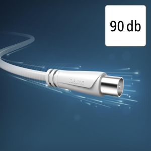 HAMA Коаксиален антенен кабел, 5 м, 90 dB