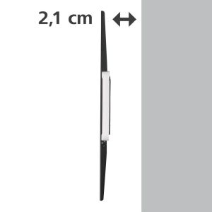 Стенна стойка за TV HAMA, Фиксирана, 100"(254 см), до 75 кг