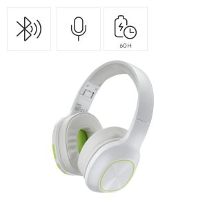 HAMA Блутут Слушалки "Spirit Calypso III", Over-Ear, Bass Boost, Fold, бял