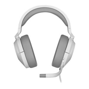 Геймърски слушалки с микрофон Corsair HS55 Stereo - White