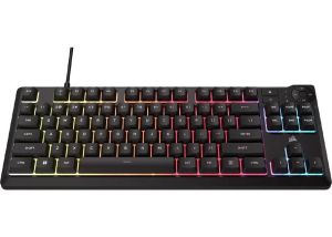 Геймърскa мембранна клавиатура Corsair K55 Core RGB - TKL