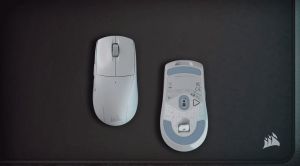 Геймърскa безжична мишка CORSAIR M75 AIR Ultra-Lightweight Gaming Mouse - Light Gray