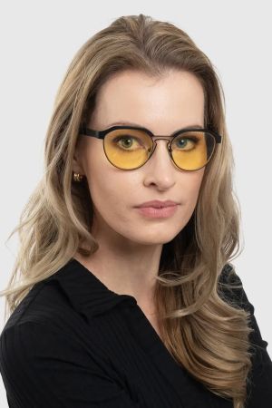 Компютърни очила GUNNAR Campbell - Onyx - Clear Pro