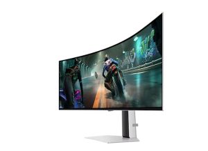 Монитор Samsung LS49DG910, 49" Odyssey G9 GAMING, Curved OLED, 1800R, 144Hz, Smart. 32:9, 5120 x 1440, Display Port , HDMI,Micro HDMI, USB Hub, Silver