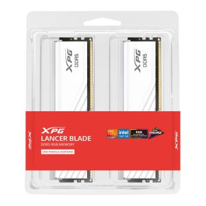 Памет ADATA LANCER BLADE RGB 32GB (2x16GB) DDR5 6000 MHz CL30 White