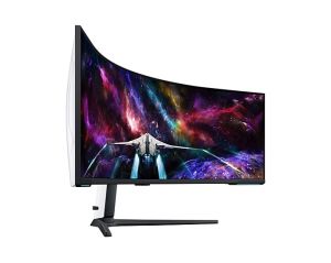 Монитор Samsung LS57CG952, 57" Odyssey Neo G95NC 57" Quantum Mini-LED Dual UHD, 7680x2160, 240Hz 1ms, HDMI, USB Hub, White/Black