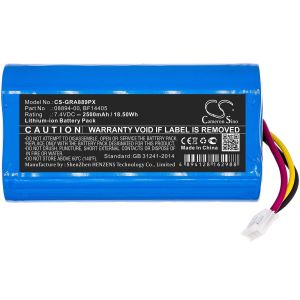 Батерия за акумулаторна ножица за трева GARDENA ComfortCut 8893, ComfortCut 8895, D-89079 Ulm  7.4V 2500mAh Cameron Sino