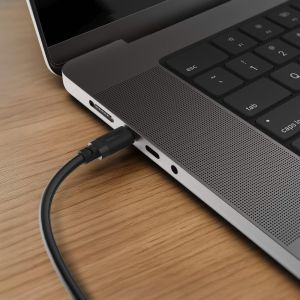 HAMA Кабел USB-C мъжко– USB-C мъжко, 60 W, 1 m, черен