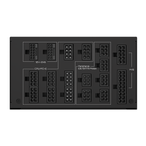 Захранващ блок Gigabyte UD1600PM PG5 AI TOP - 1600W 80+ Platinum PCIe 5.1 Ready
