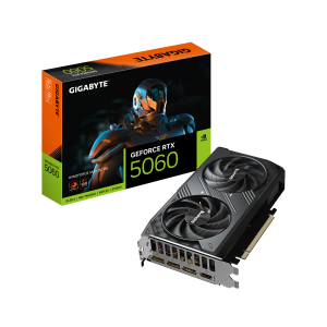 Видео карта GIGABYTE RTX 5060 WINDFORCE MAX OC 8GB GDDR7