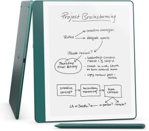 Amazon Kindle Scribe (2024) четец 64GB 10.2", с включен Premium Pen, зелен