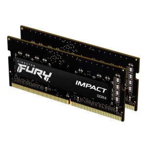 Памет Kingston Fury Impact 32GB(2x16GB) SODIMM DDR4 3200MHz CL20 16Gbit - KF432S20IBK2/32