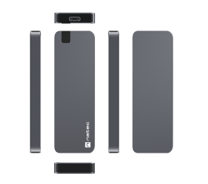 Чекмедже за твърд диск M.2 NVME, Natec Rhino, USB-C 3.1 Gen 2