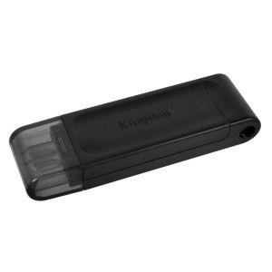 USB памет KINGSTON DataTraveler 70, 64GB,USB-C 3.2 Gen 1, Черна