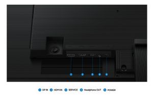 Монитор Samsung LS32H700 32" VA LED 60 Hz, 5 ms GTG, 3840x2160, 300 cd/m2 Display Port 1.4 HDMI 2.2, Black