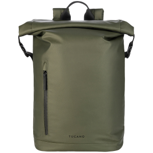 TUCANO ROLLO BACKPACKS FOR Laptop 15.6/ MacBook Pro 16 (2019-2023) Military green