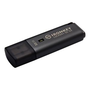 USB памет KINGSTON IronKey Locker+ 50 G2 - 32GB, XTS-AES 256-bit