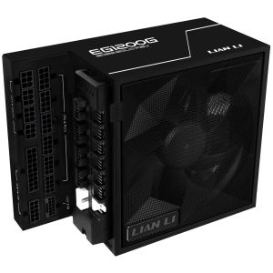 Захранващ блок Lian Li EDGE 1200W 80+ Gold PCIe 5.1, ATX 3.1 - Черно