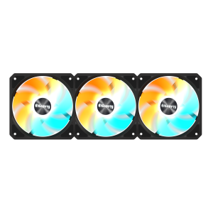Комплект вентилатори 3-Pack GIGABYTE AORUS EZ CHAIN RVS FAN 120 - 120x120x25mm ARGB
