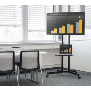 HAMA Мобилна стойка за TV Trolley , до / 75", 220874