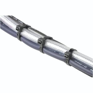 Кабелни връзки черни,100 / 150 / 200 mm, 150 броя, 221002