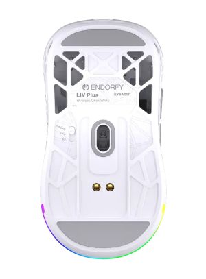 Геймърска безжична мишка ENDORFY LIV Plus Onyx White