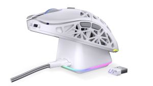 Геймърска безжична мишка ENDORFY LIV Plus Onyx White