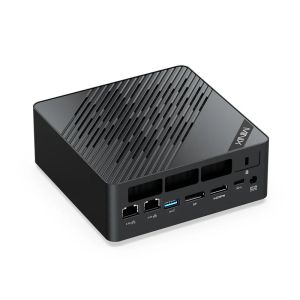 Настолен компютър MiniX Elite ER937-AI AMD Ryzen AI 9 HX 370, 32GB DDR5, 1TB SSD, Dual LAN 2.5GHz, Wi-Fi 7, Windows 11 Pro