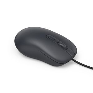 Оптична мишка HAMA CM-200, 4 бутонна, безшумна, с кабел, черна