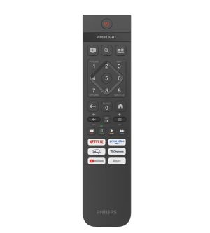 Телевизор Philips 50PUS7001/12, 4K UHD LED, 3840 x 2160p, 60Hz, DVB-T/T2/T2-HD/C/S/S2, Natural Motion, Perfect Pixel UHD, HDR 10+, Dolby Atmos, Titan OS, 3*HDMI, 2*USB, VRR, AirPlay 2, WiFi 5, BT 5.4, 20 W RMS
