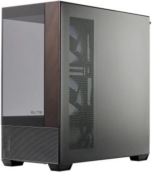 Кутия CoolerMaster Elite 690 Wood - Черна
