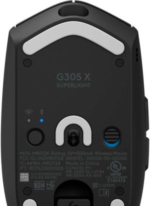 Геймърска безжична мишка Logitech G305 X Superlight - Черен