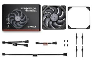 Вентилатор Noctua NF-A12x25 G2 PWM chromax.black, 120mm