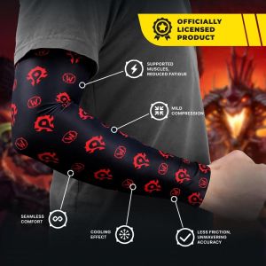 Геймърски ръкав FragOn Arm Sleeve World of Warcraft Horde - Размер S