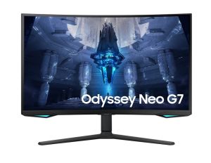 Монитор Samsung LS32BG750NP 32" Odyssey Neo G7,Curved VA, 165 Hz, 1 ms, 3840x2160, DP, 2xHDMI, USB Hub, Black + Logitech G102 Mouse, Lightsync RGB, 8000 DPI, 6 Programmable Buttons, Black