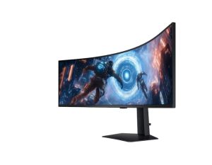Монитор Samsung LS49FG910, 49" Odyssey G9 GAMING VA Curved OLED, 1000R, 144Hz, Smart. 32:9, 5120 x 1440, Display Port , HDMI,Micro HDMI, USB Hub, Silver + Logitech G102 Mouse, Lightsync RGB, 8000 DPI, 6 Programmable Buttons, Black