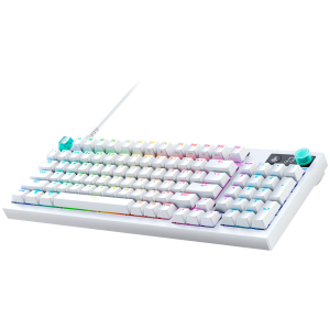 LOGITECH G316 X 98 Wired Gaming Keyboard - WHITE - US INT'L - USB - EMEA28i - 935 - TACTILE