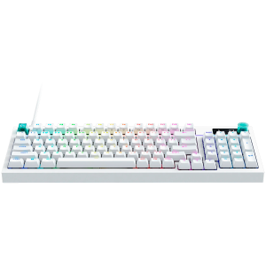 LOGITECH G316 X 98 Wired Gaming Keyboard - WHITE - US INT'L - USB - EMEA28i - 935 - TACTILE